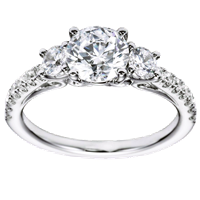 Vỏ nhẫn kim cương B102657
