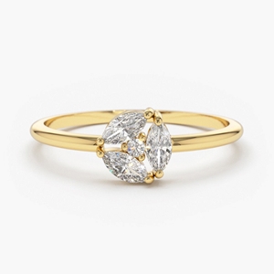 Nhẫn kim cương D30065