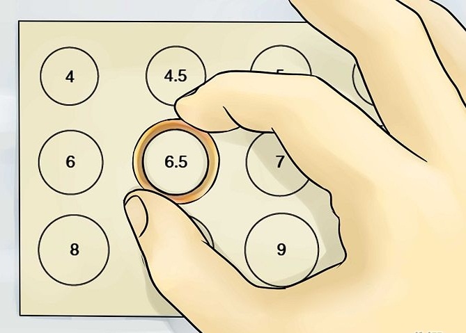 Làm thế nào để biết được cỡ nhẫn kim cương nữ của người ấy?