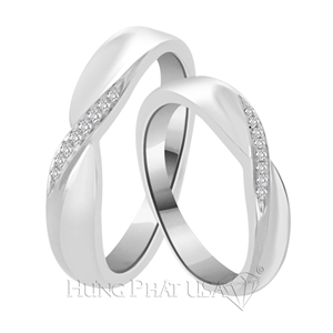 Nhẫn cưới kim cương cho các đôi tình nhân