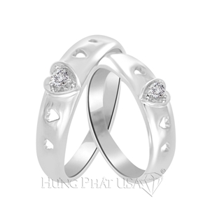 Nhẫn Cưới Kim Cương LBA1347