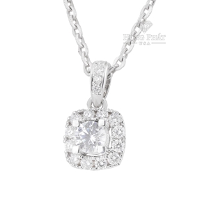 Vỏ Mặt Dây Chuyền Kim Cương P10491